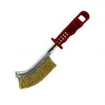 Brass Coated Wire Scratch Brush