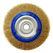 Tomcat 200mm x 20mm Multi-Bore Crimped Wheel Brush
