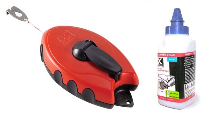 Kapro Chalk Line and Bottle Set