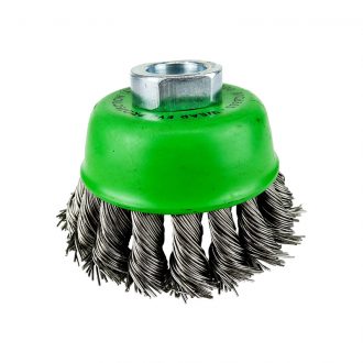 Brumby 75mm Stainless Steel Twistknot Cup Brush