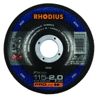 Rhodius 115mm Cutting Disc FTK33