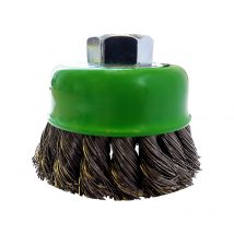 Josco 75mm Stainless Steel Multi-Thread Cup Brush