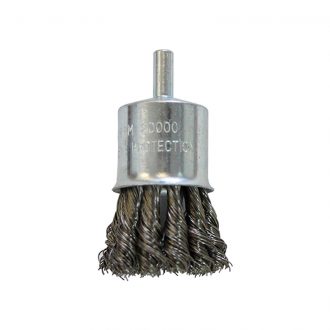25mm Stainless Steel High Speed Twistknot End Brush