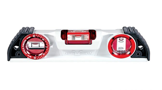OPTIVISION Red Cast Toolbox Level 25cm