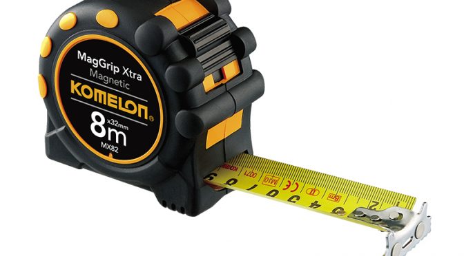 Komelon 8m x 32mm MagGrip Xtra Magnetic Tape