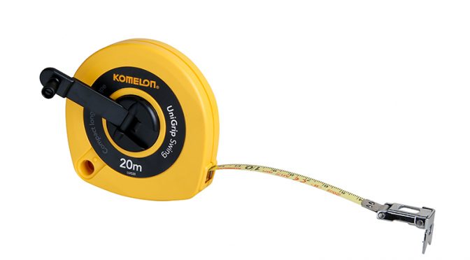Komelon 20m x 10m UniGrip Swing Long Steel Tape