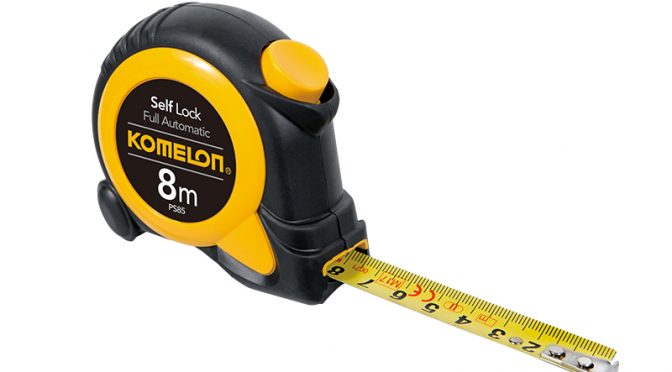 Komelon 8m x 25mm Self-Lock Tape